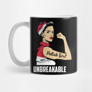 Polish Girl Unbreakable Poland Heritage Gift Polska Mug